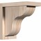 Ekena Millwork Carmel Smooth Corbel w/Backplate, Douglas Fir, 5 1/2"W x 10"D x 10"H COR06X10X10CAR01SDF - alternate 1